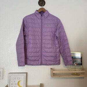 REI‎ Down Puffer Jacket Girls's Large (14-16) Lightweight Lavender